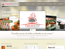 Tablet Screenshot of castrosbuffet.com.br